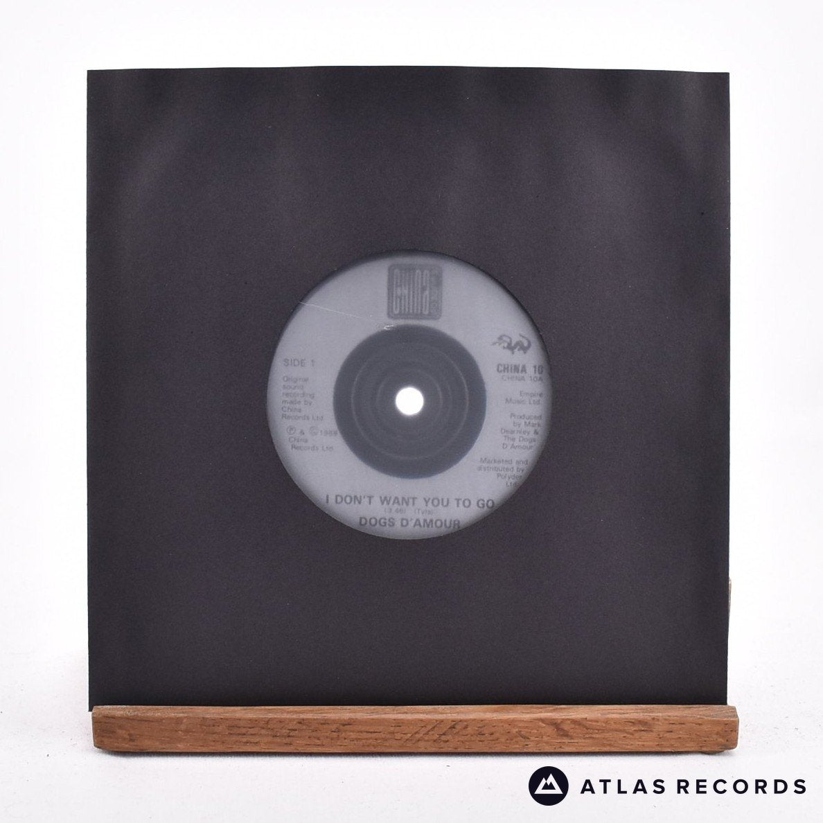 The Dogs D'Amour I Don't Want You To Go 7" Vinyl Record - In Sleeve