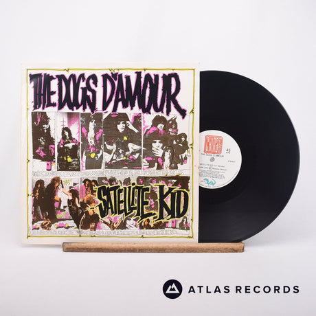 The Dogs D'Amour Satellite Kid 12" Vinyl Record - Front Cover & Record
