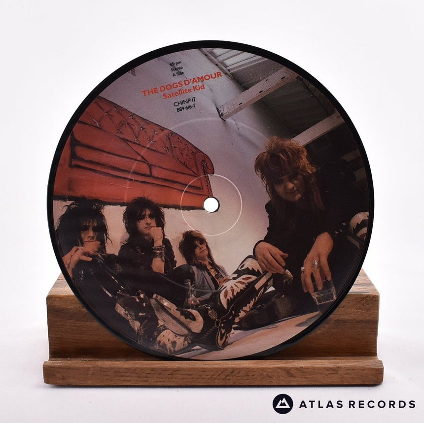 The Dogs D'Amour - Satellite Kid - 7" Vinyl Record - EX/EX