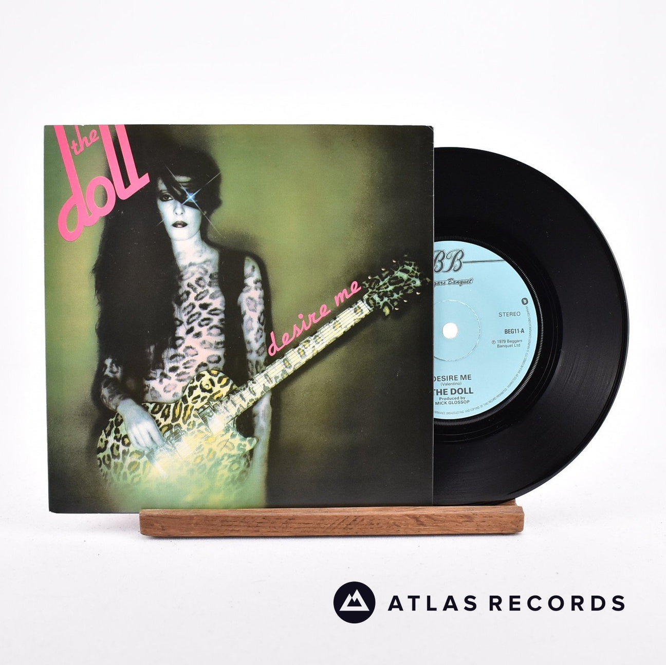 The Doll Desire Me 7" Vinyl Record - Front Cover & Record