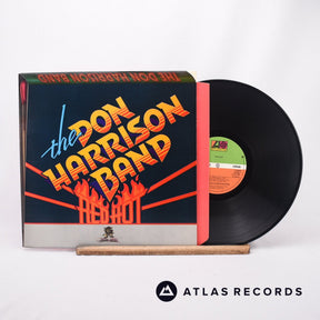The Don Harrison Band Red Hot LP Vinyl Record - Front Cover & Record