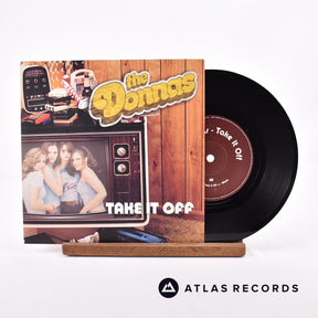 The Donnas Take It Off 7" Vinyl Record - Front Cover & Record