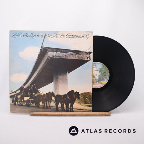 The Doobie Brothers The Captain And Me LP Vinyl Record - Front Cover & Record
