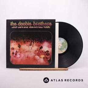 The Doobie Brothers What Were Once Vices Are Now Habits LP Vinyl Record - Front Cover & Record