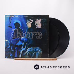 The Doors Absolutely Live 2 x LP Vinyl Record - Front Cover & Record