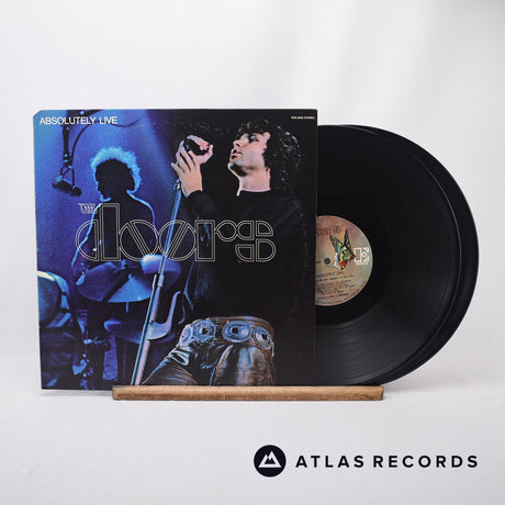 The Doors Absolutely Live 2 x LP Vinyl Record - Front Cover & Record