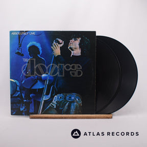 The Doors Absolutely Live 2 x LP Vinyl Record - Front Cover & Record