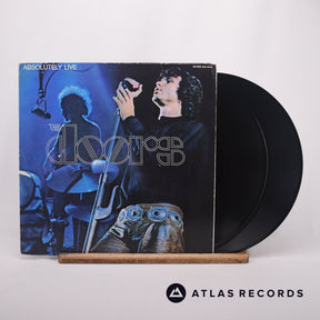 The Doors Absolutely Live 2 x LP Vinyl Record - Front Cover & Record