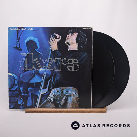 The Doors Absolutely Live 2 x LP Vinyl Record - Front Cover & Record