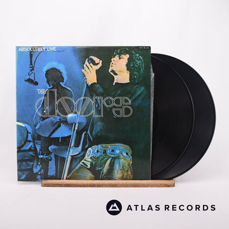 The Doors Absolutely Live 2 x LP Vinyl Record - Front Cover & Record