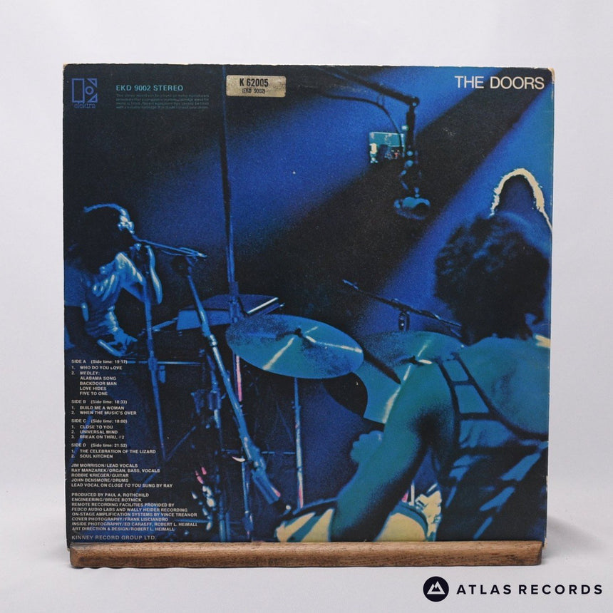 The Doors - Absolutely Live - Reissue Gatefold Double LP Vinyl Record - VG+/VG+