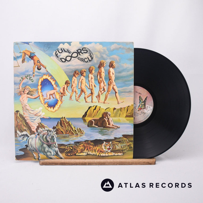 The Doors Full Circle LP Vinyl Record - Front Cover & Record