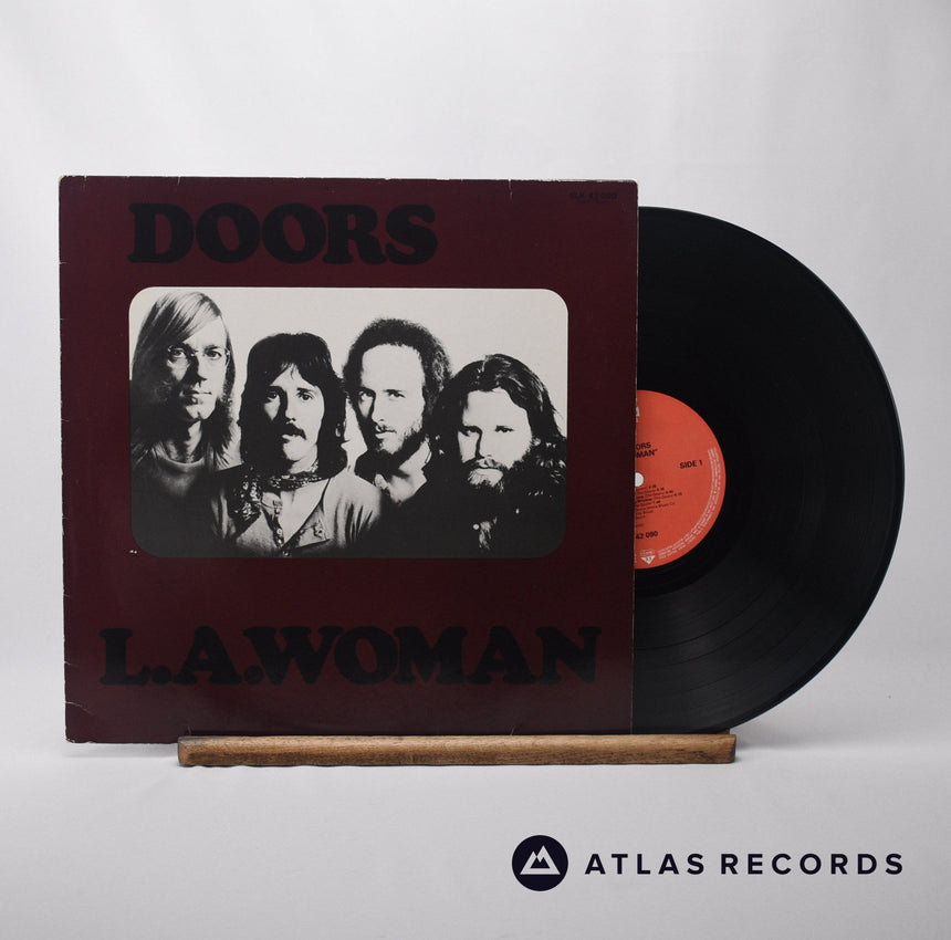 The Doors L.A. Woman LP Vinyl Record - Front Cover & Record