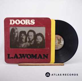 The Doors L.A. Woman LP Vinyl Record - Front Cover & Record