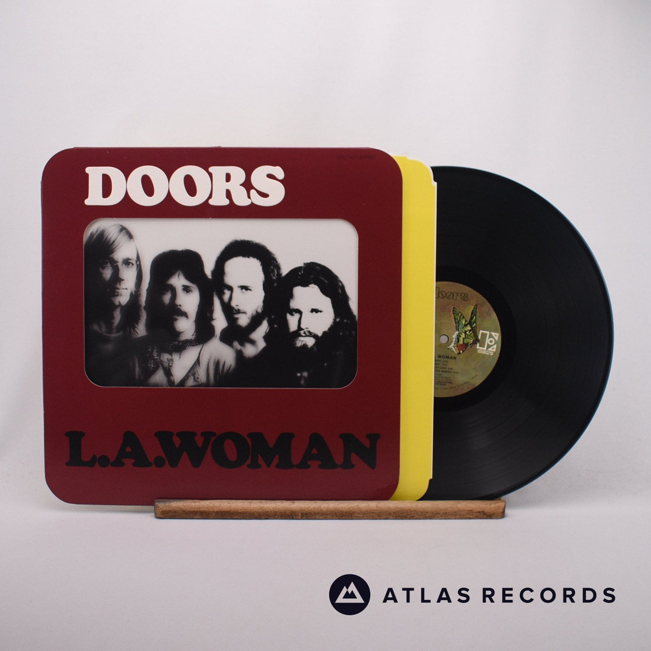 The Doors L.A. Woman LP Vinyl Record - Front Cover & Record