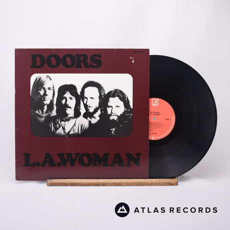 The Doors L.A. Woman LP Vinyl Record - Front Cover & Record