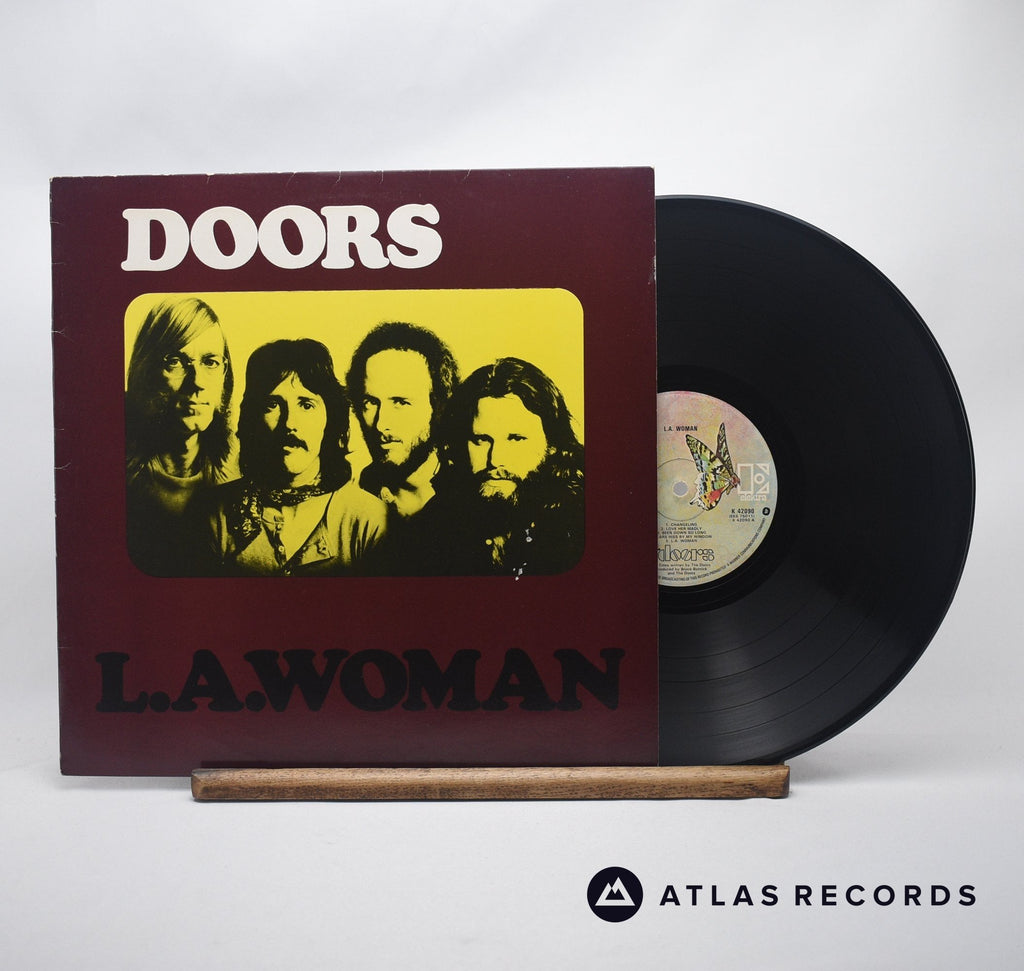 The Doors L.A. Woman LP Vinyl Record - Front Cover & Record