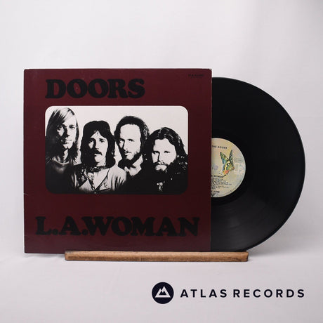 The Doors L.A. Woman LP Vinyl Record - Front Cover & Record