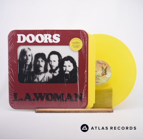 The Doors L.A. Woman LP Vinyl Record - Front Cover & Record