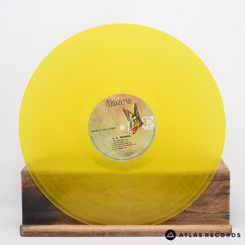 The Doors - L.A. Woman - Sun Yellow Die-Cut Sleeve LP Vinyl Record - EX/NM