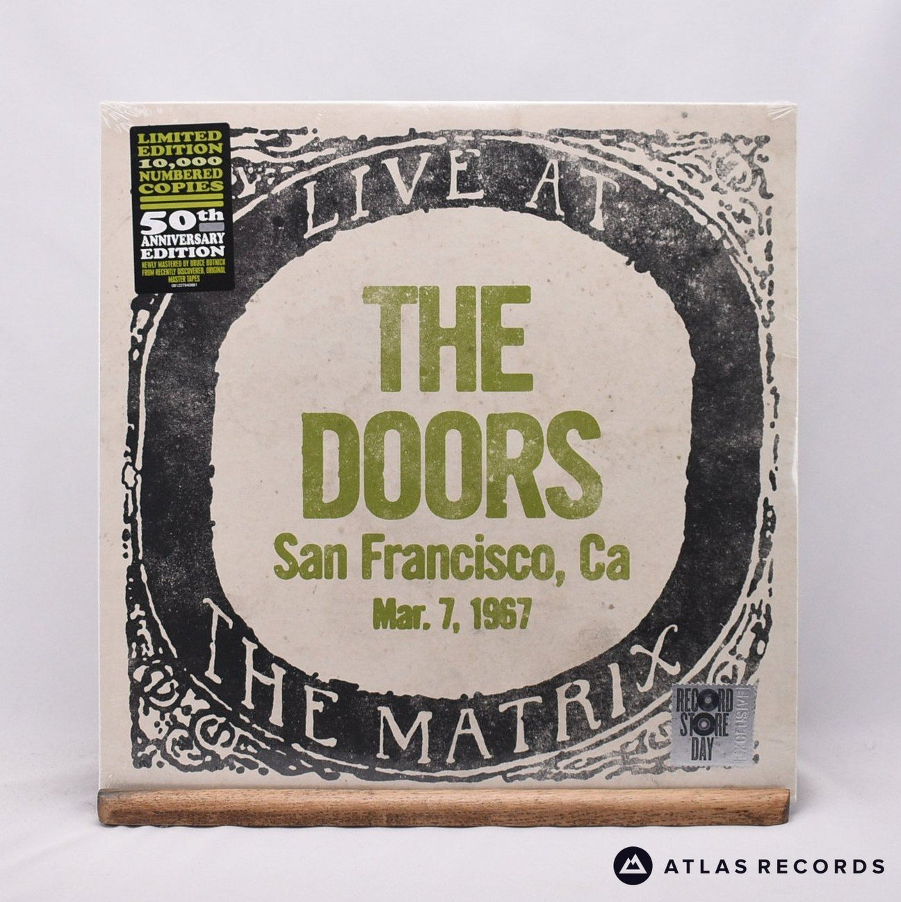 The Doors Live At The Matrix - Mar. 7, 1967 LP Vinyl Record - Front Cover & Record
