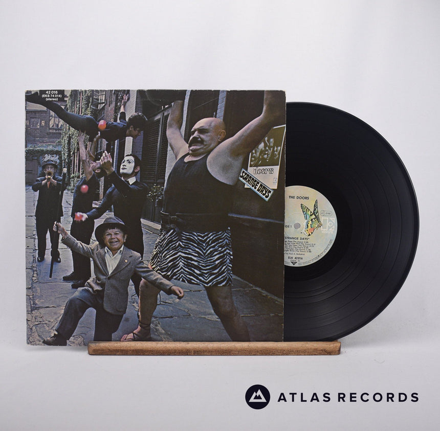 The Doors Strange Days LP Vinyl Record - Front Cover & Record