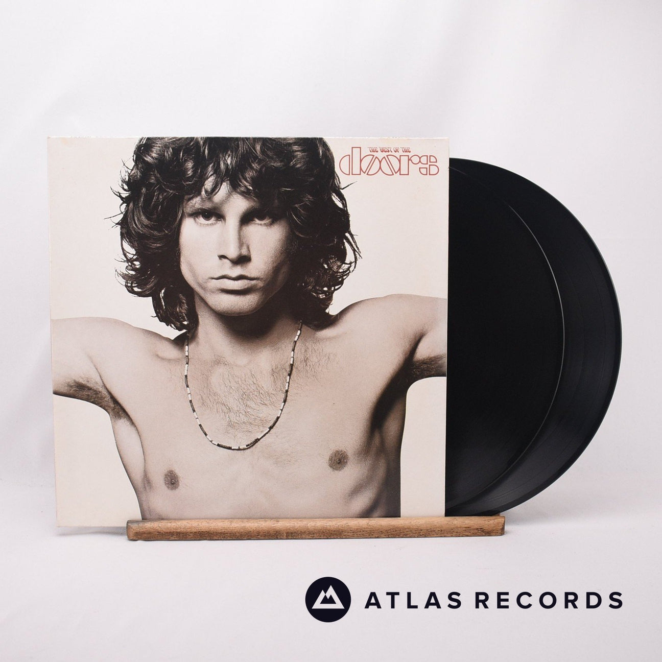 The Doors The Best Of The Doors 2 x LP Vinyl Record - Front Cover & Record