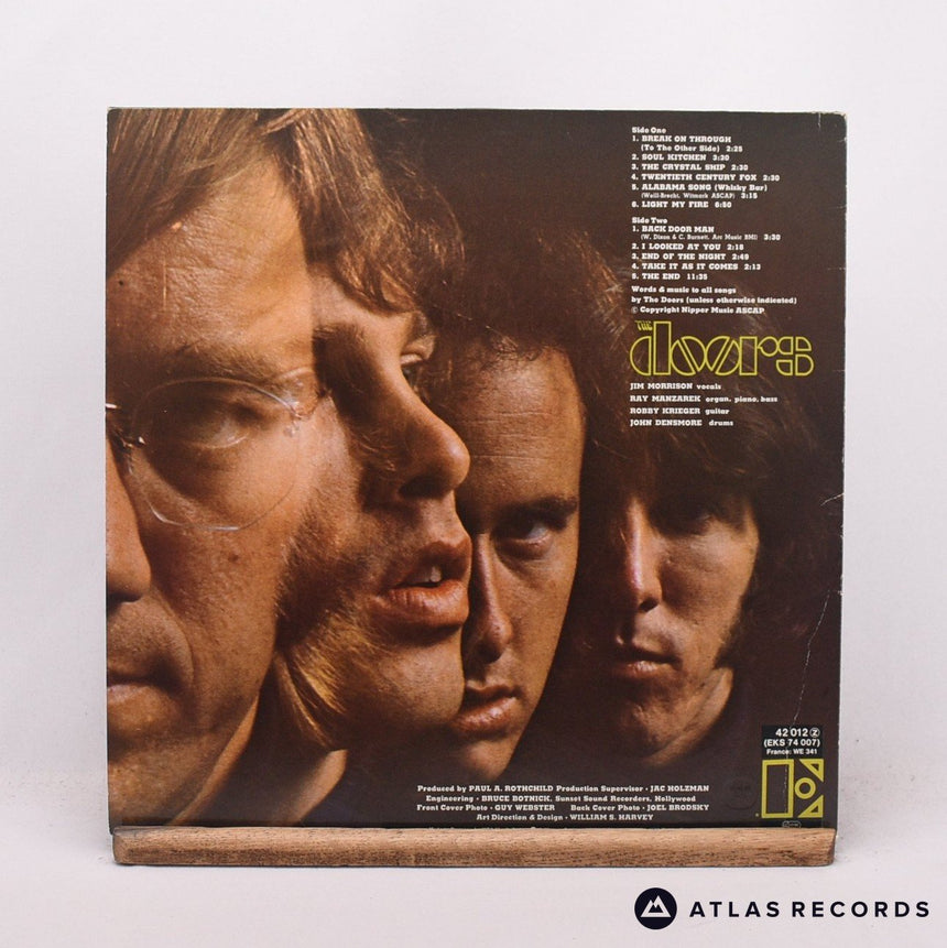 The Doors - The Doors - Reissue Strawberry LP Vinyl Record - EX/EX