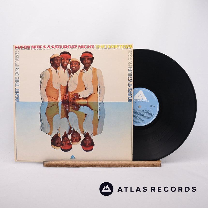 The Drifters Every Nite's A Saturday Night LP Vinyl Record - Front Cover & Record