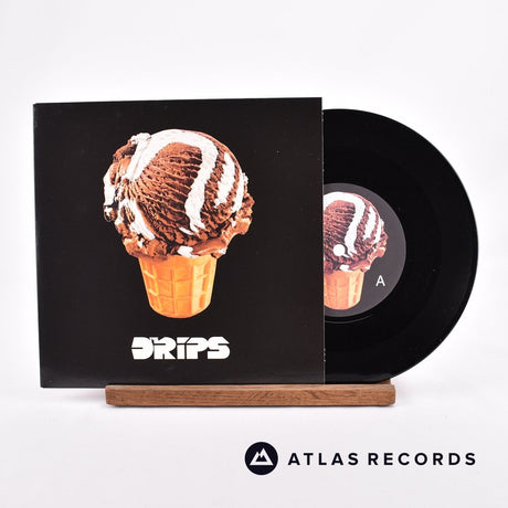 The Drips Broken 7" Vinyl Record - Front Cover & Record