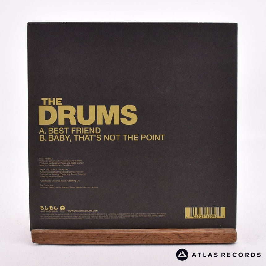 The Drums - Best Friend - Yellow 7" Vinyl Record - NM/NM