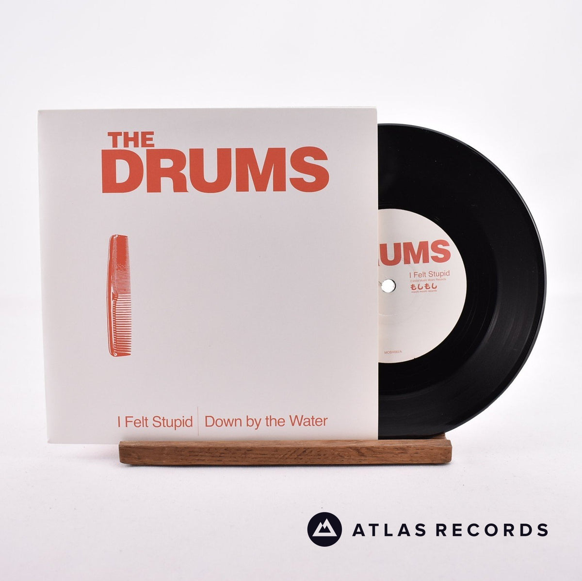 The Drums I Felt Stupid 7" Vinyl Record - Front Cover & Record