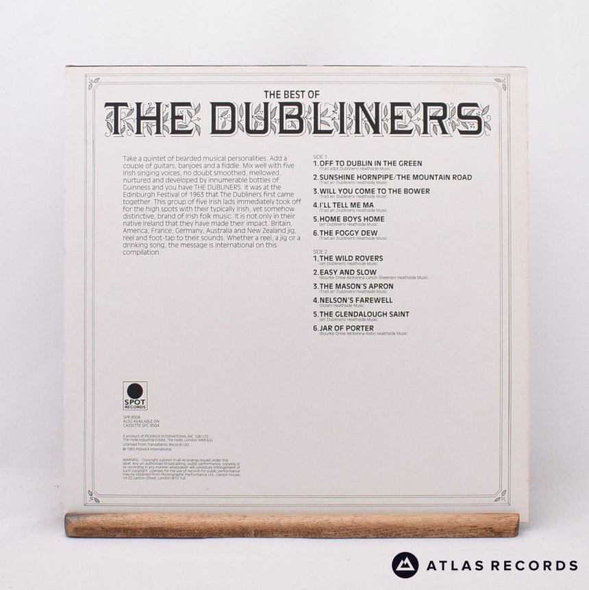 The Dubliners - The Best Of The Dubliners - LP Vinyl Record - EX/VG+