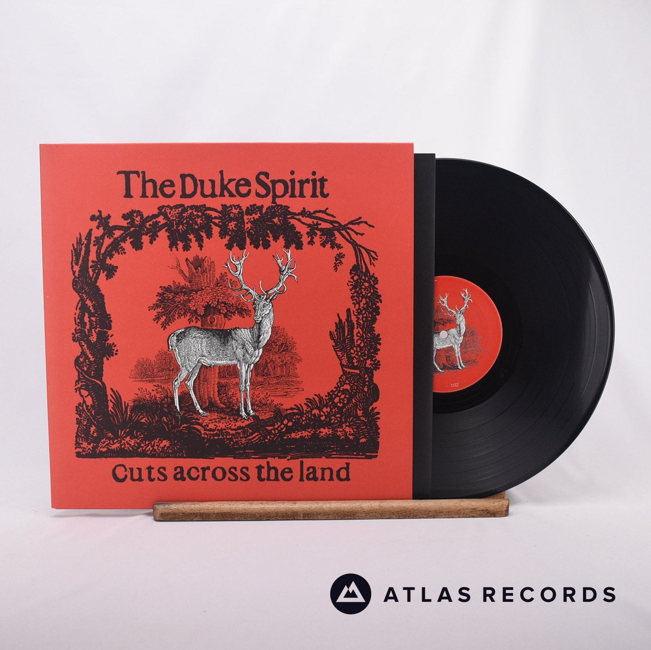 The Duke Spirit Cuts Across The Land LP Vinyl Record - Front Cover & Record
