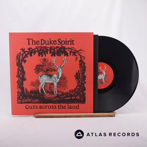 The Duke Spirit Cuts Across The Land LP Vinyl Record - Front Cover & Record