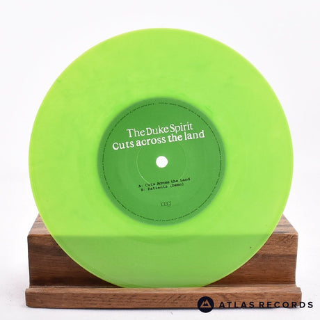 The Duke Spirit - Cuts Across The Land - Lime Green 7" Vinyl Record - NM/NM
