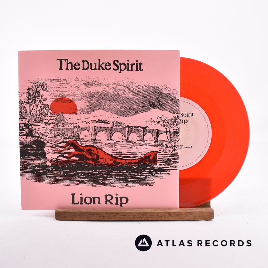 The Duke Spirit Lion Rip 7" Vinyl Record - Front Cover & Record