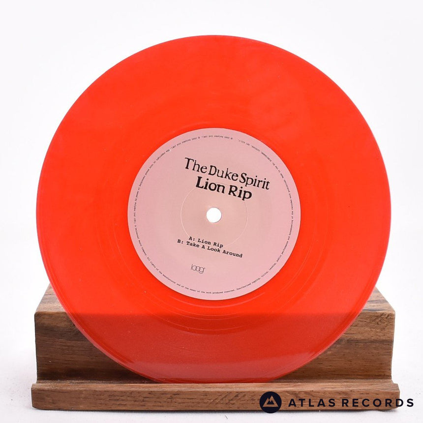 The Duke Spirit - Lion Rip - Red 7" Vinyl Record - NM/NM