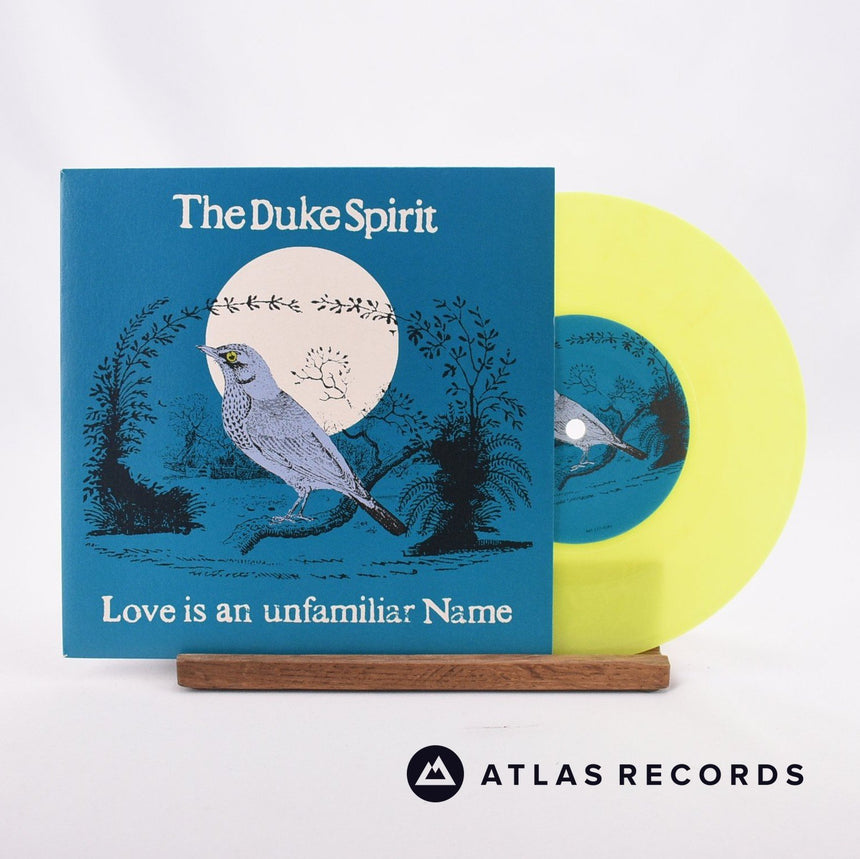 The Duke Spirit Love Is An Unfamiliar Name 7" Vinyl Record - Front Cover & Record