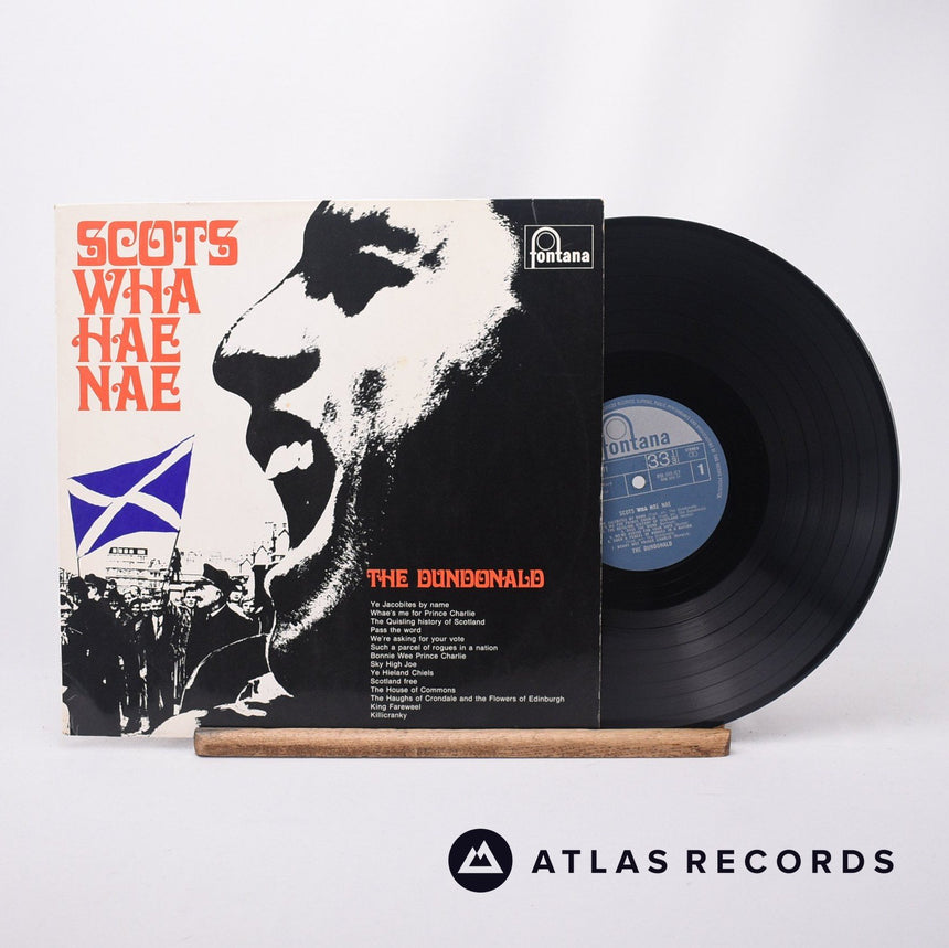 The Dundonald Scots Wha Hae Nae LP Vinyl Record - Front Cover & Record