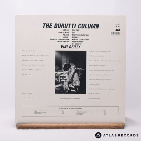 The Durutti Column - Vini Reilly - A2 B2 7" + LP Vinyl Record - EX/EX