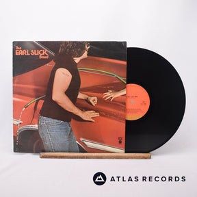 The Earl Slick Band The Earl Slick Band LP Vinyl Record - Front Cover & Record