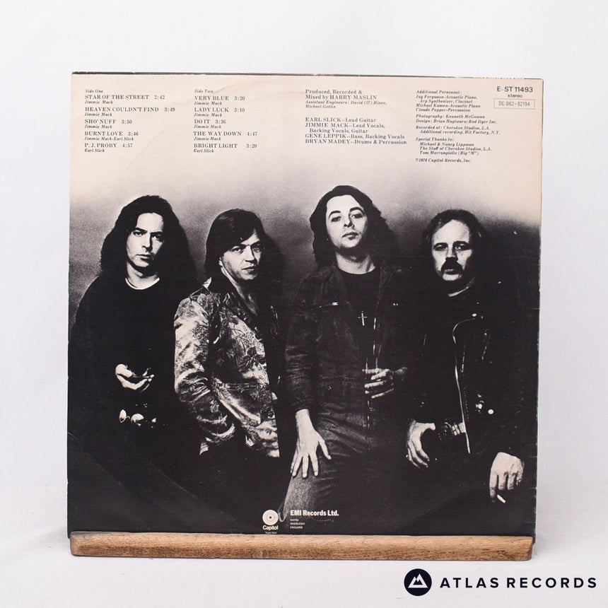 The Earl Slick Band - The Earl Slick Band - LP Vinyl Record - VG+/EX