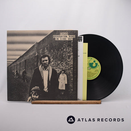 The Edgar Broughton Band In Side Out LP Vinyl Record - Front Cover & Record