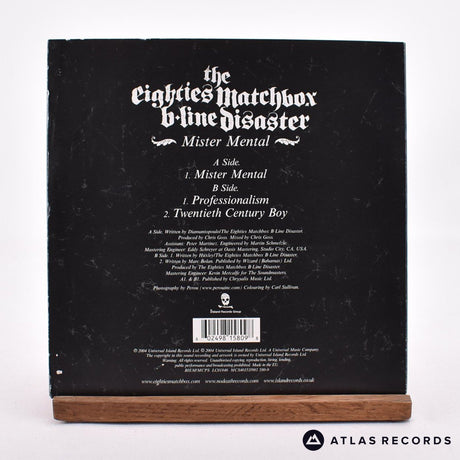 The Eighties Matchbox B-Line Disaster - Mister Mental - Die-Cut Sleeve 7" Vinyl Record - NM/NM
