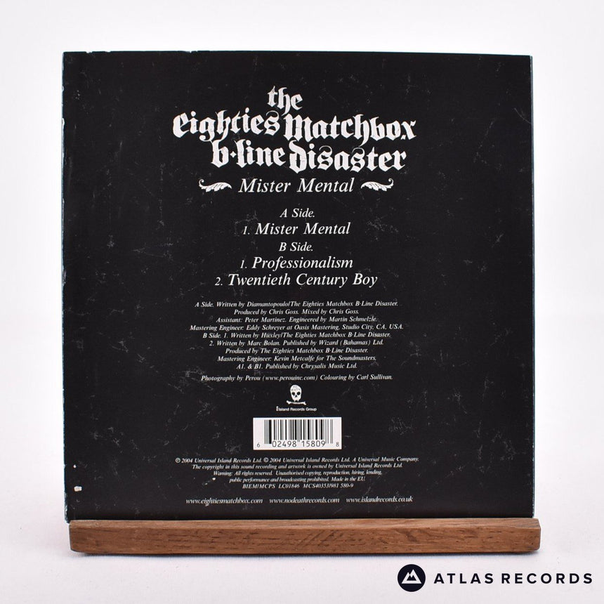 The Eighties Matchbox B-Line Disaster - Mister Mental - Die-Cut Sleeve 7" Vinyl Record - NM/NM