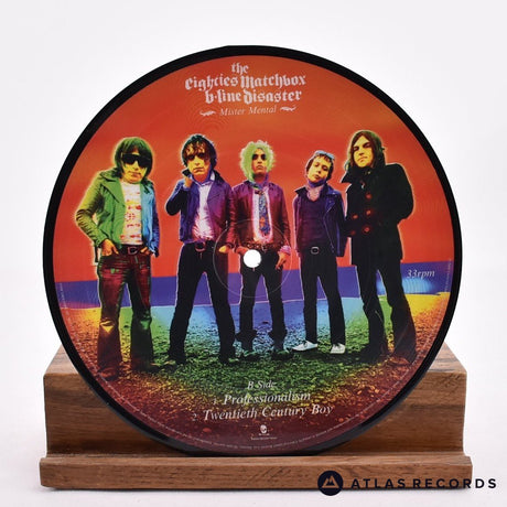 The Eighties Matchbox B-Line Disaster - Mister Mental - Die-Cut Sleeve 7" Vinyl Record - NM/NM