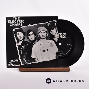 The Electric Chairs Fuck Off 7" Vinyl Record - Front Cover & Record