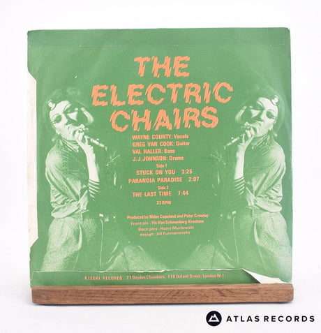 The Electric Chairs - Stuck On You - 7" EP Vinyl Record - VG+/EX