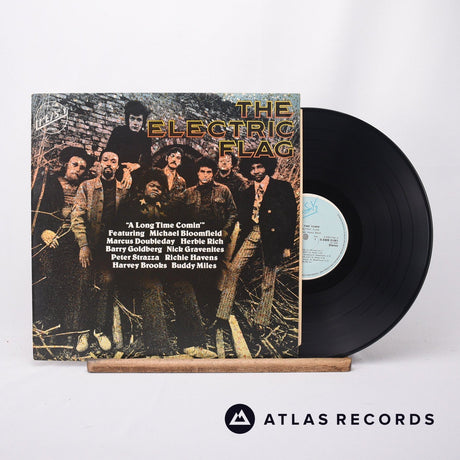 The Electric Flag A Long Time Comin' LP Vinyl Record - Front Cover & Record